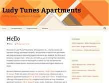 Tablet Screenshot of ludytunesproperties.com